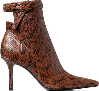 Jimmy Choo London Stivaletti Camie 85mm - Marrone