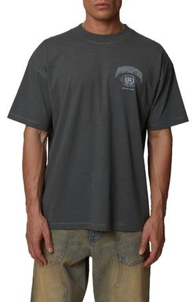 Good For Nothing College Angel Slub T-Shirt in Grey at Nordstrom, Size Xx-Large Uk