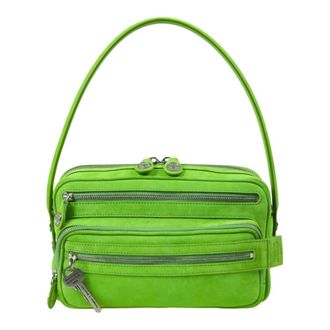 Acne Studios Dames, Tassen, Groen, Maat: ONE Size Su&egrave;de