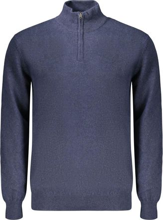 Timberland Su&eacute;ter de manga larga con media cremallera - Knitwear - Hombre - Azul - 3XL