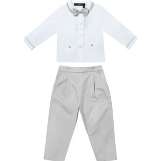 Moustache Ted Formal Set in Grey at Nordstrom, Size 18M