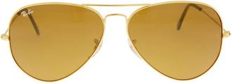 Ray-Ban Aviator Classic B-15 Brown Pilot Unisex Sunglasses RB3025 001/33 62