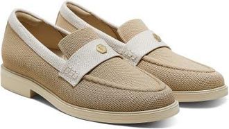 Vivaia Classic Penny Loafers in Nude Ivory at Nordstrom, Size 11