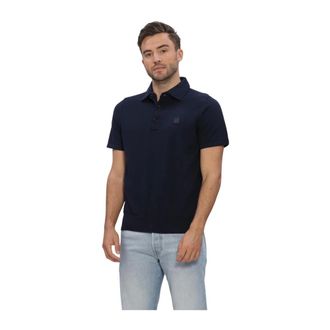Butcher of Blue Tops, Heren, Blauw, M, Katoen, Clifden Co Polo SS