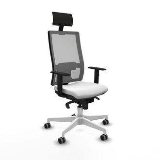 Piqueras y Crespo Piqueras Et Crespo Horna Silla De Oficina Blanca Ajustable