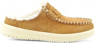 Hey Dude Sabot - Dames - Slip ons - Bruin - 37 EU - Leer - Schoenen