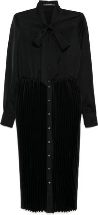 Karl Lagerfeld Chemisier plissettato - Nero