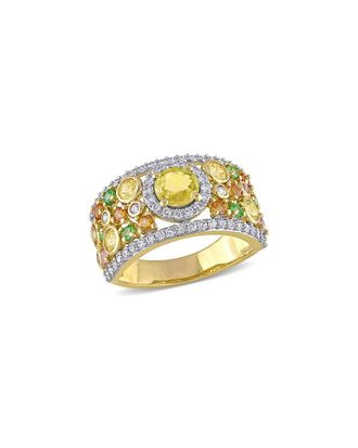 Rina Limor 14K 3.15 Ct. Tw. Diamond & Gemstone Ring