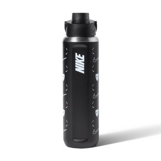 Nike Recharge Stainless Steel Chug Bottle (32oz) in Black | N1013810-091