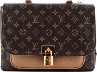 Louis Vuitton Marignan Handbag Monogram Canvas with Leather shoulder bag - Bruin