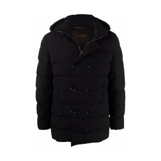 Moorer Down Jackets, male, Black, Size: 6XL Florio-KN Jacket