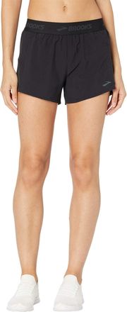 Brooks Brooks Womens Chaser 3 Running Shorts - Black