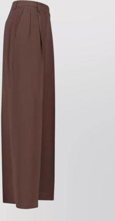 Incotex straight trousers belt loops pleated design