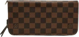 Louis Vuitton Pre-owned Wallets, female, Brown, Size: ONE SIZE Pre-owned Canvas Wallet