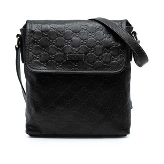 Gucci Pre-owned Cross Body Bags, female, Black, Size: ONE SIZE Pre-owned Messenger Bag