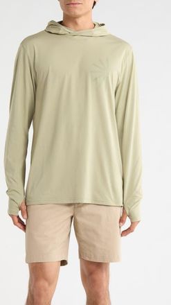 Roark Venture Lightweight UPF 50+ Hoodie in Sage at Nordstrom, Size Xx-Large