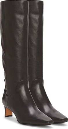 Vince Camuto Avriah Womens Boots Black : 5.5 M, Leather