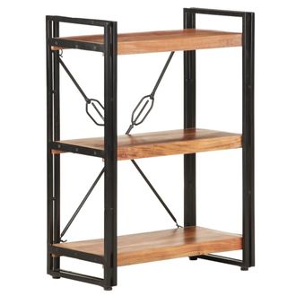 vidaXL Vidaxl - Estanter&iacute;a De 3 Niveles De Madera Maciza De Acacia 60x30x80 Cm