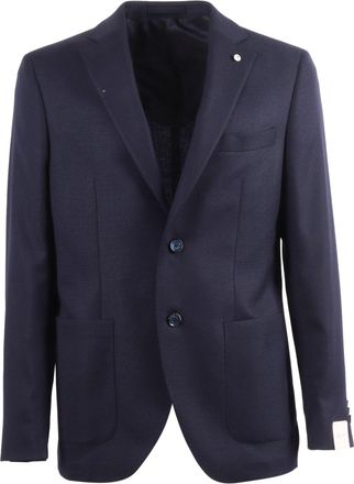 L.B.M. 1911 Tailored Drop 7 Notch Blazer