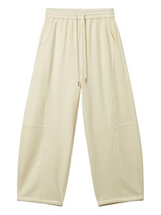 B+ab elasticated-waistband track pants - women - Cotton/Polyester - S - Yellow