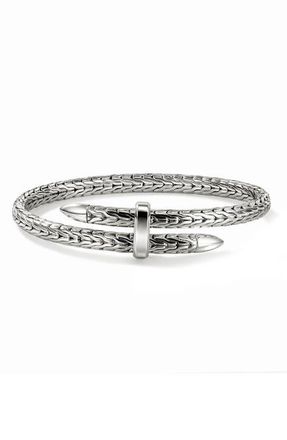 John Hardy Spear Flex Cuff in Sterling Silver at Nordstrom, Size X-Large
