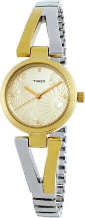 Timex Main Street Quartz Champagne Dial Ladies Watch TW2U80700