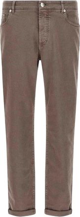 Brunello Cucinelli Garment-Dyed Jeans