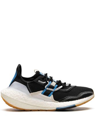 adidas x Parley UltraBoost 21 Black Orbit Grey sneakers - women - Rubber/Mesh/Fabric - 6