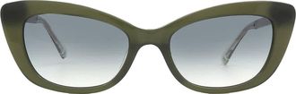 Kate Spade New York Green Shaded Cat Eye Ladies Sunglasses MERIDA/G/S 01ED/9K 54