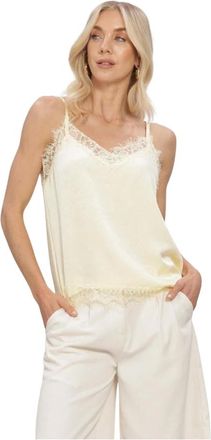 Ydence Ydence, Tops, Dames, Beige, M, Polyester, Top Callie