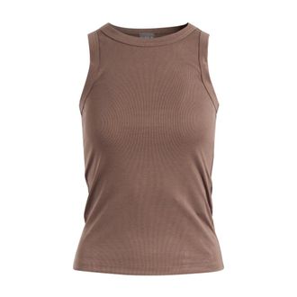 Max Mara Sleeveless Tops, female, Brown, Size: XS Sleeveless Top