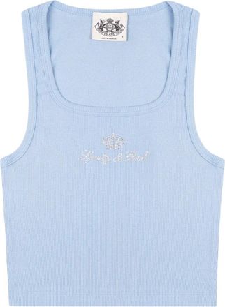 Juicy Couture Donna, Top, Blu, XS, new