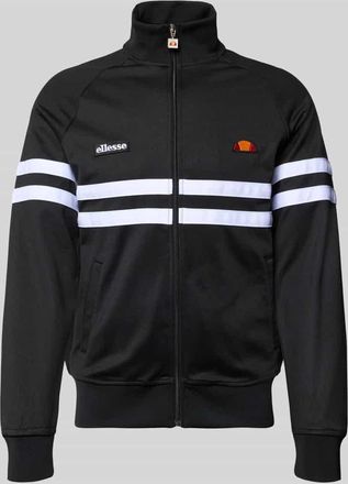 Ellesse Sweatjacke aus Baumwoll-Mix Modell RIMINI in Black, Gr&ouml;&szlig;e XXL