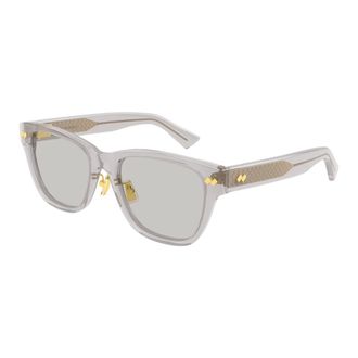 Bottega Veneta Sunglasses - unisex - Bottega Veneta - Sunglasses - Gray - 55 MM - Accessories
