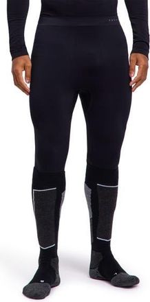 Falke Maximum Warm Sustainable 3/4 Base Layer Bottom in Black at Nordstrom, Size Xx-Large