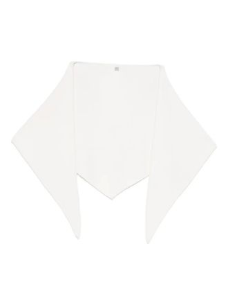 Toteme triangle scarf - Neutrals