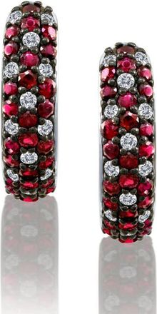 Le Vian Ladies Passion Ruby Earrings set in 14K Vanilla Gold