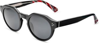 Etnia Barcelona Tossa Sun Polarized BK Mens Sunglasses Black Size 49