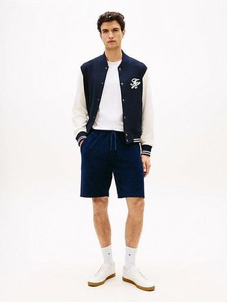 Tommy Hilfiger Flag Embroidery Towelling Sweat Shorts