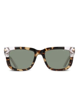 Nike tortoiseshell square-frame sunglasses - Brown