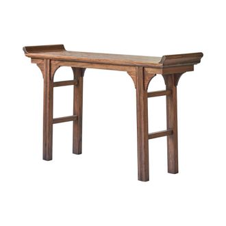 Tikamoon Consola de olmo macizo