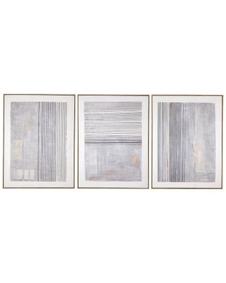 Bassett Mirror Company Set Of 3 Razi Framed Canvas
