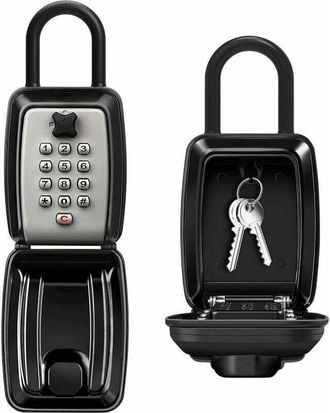 OEM Caja De Seguridad Para Llaves, Caja Fuerte De Pared, Caja De Llaves Codificada, Caja De Seguridad Con Gancho Para Casa, Escuela, Oficina, F&aacute;brica (neg