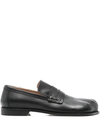 J.W.Anderson Paw leather loafers - Black