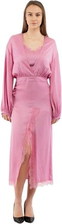 Moschino Dazzle Dress - Dames - Casual kleedjes - Roze - S - Kleedjes