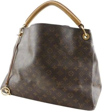 Louis Vuitton Pre-owned Shoulder Bags, female, Brown, Size: ONE SIZE Pre-owned Vintage Shoulder Bag