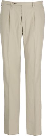 Incotex Beige Icepants Cotton Formal Pants