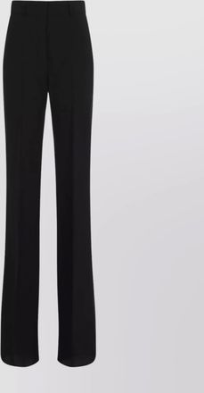 Sportmax orario high-waist wide leg trousers