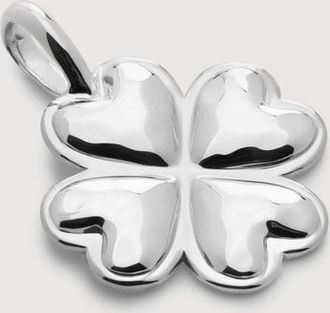 Monica Vinader Sterling Silver Clover Pendant