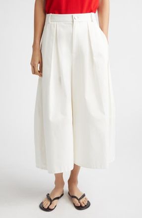 Nellie Partow Ida Shorts in Ivory at Nordstrom, Size 10
